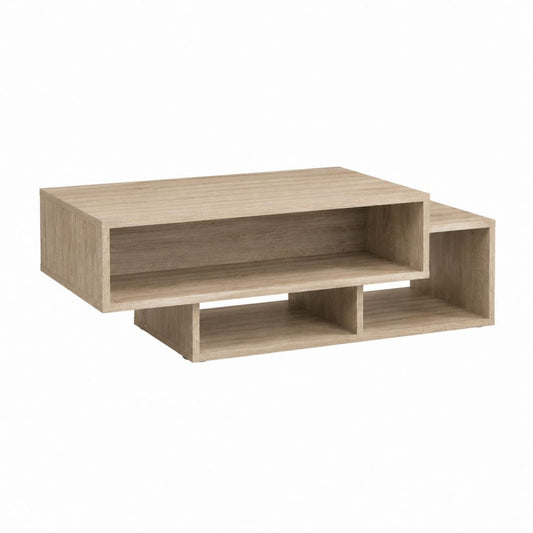 Couchtisch-Set 2-teilig Eiche Sonoma Holzwerkstoff rechteckig 100 x 50 x 40 cm und 70 x 50 x 30 cm
