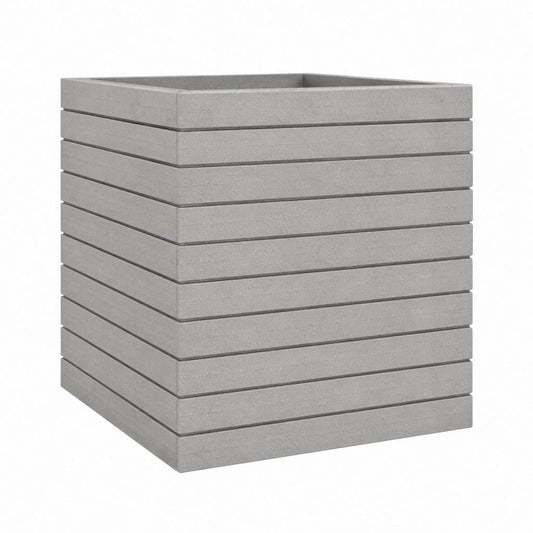 Pflanzkübel Grau Beton Quadratisch 40 x 40 x 40 cm